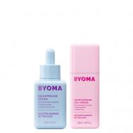 Набор: осветляющая сыворотка и увлажняющий гель-крем BYOMA