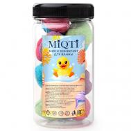 Бомбочки для ванн, цветные, ароматизированные, в форме сердечки, набор 16 шт MIQTI