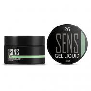 Жесткий гель Liquid для наращивания и моделирования ногтей Sens