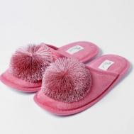 Тапочки с Помпонами Riana Arya home collection