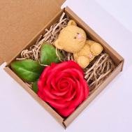 Мыло ручной работы зайчик и малина 100 SKUINA