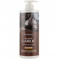 Тонизирующий шампунь для волос с экстрактом чёрного чеснока 1000 DEOPROCE