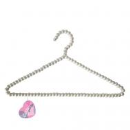 Вешалка для одежды с перекладиной; с декором "Жемчуг" You'll love