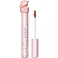 Помада для губ жидкая Interstellar discovery velvet lip cream Zeesea