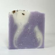 Мыло натуральное с нуля с эфирным маслом Лаванды 110 MILOVANNA