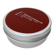 Свеча ароматическая "Апельсин и шоколад" в банке с крышкой 120 BYKALI