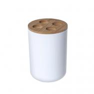 Стакан для зубных щеток "Fresh", пластик, бамбук Fresh Code