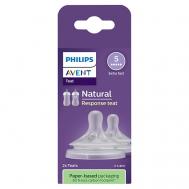 Силиконовая соска Natural Response, скорость потока 5 Philips