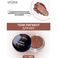 Тени-пигмент для век "Loose Pigment" L'atuage Cosmetic