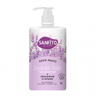 Крем-мыло Sensitive, Лавандовые поля 1000 SANFITO
