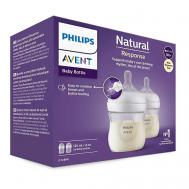 Набор из двух бутылочек для кормления Natural Response Philips