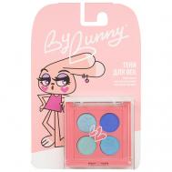 Детские тени для век палетка 4 цвета BY BUNNY
