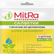 Салфетки губчатые 15*15 см MITRA