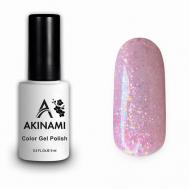 Лаковое покрытие Гель-лак с микро слюдой AKINAMI