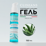 Гель для умывания с соком Алоэ для нормальной и комбинированной кожи HYDRA PLUS 150 CLINIANS