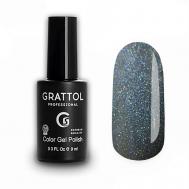 Гель-лак с блестками Агат Grattol