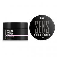 Жесткий гель Liquid для наращивания и моделирования ногтей Sens