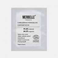 Патчи для глаз гидрогелевые из каррагинана, вокруг глаз MERBELLE
