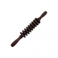 Антицеллюлитный деревянный массажер скалка для тела и ног QUALIGO