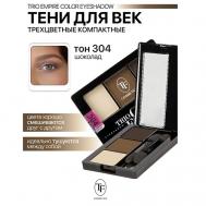 Тени для век Трехцветные компактные Trio Empire Color Eyeshadow TF