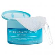 Пилинг-пэды с AHA-, BHA- и PHA-кислотами Мягкое обновление кожи NAME SKIN CARE