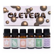 Набор натуральных эфирных масел, 6 штук 60 ESSENTIAL OIL