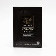 Антивозрастная коллагеновая тканевая маска с муцином черной улитки Glamfox