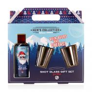 Подарочный набор Men´s Collection Winter Edition: Гель для душа + 2 стопки ACCENTRA