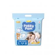Подгузники детские для новорожденных 2 S 3-8 кг POKKY PAM