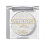 Тени для век сияющие Illusion Glitter Eyeshadow Art-Visage