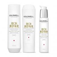Набор Dualsenses Rich Repair Bundle – Effekt-Serum Set Goldwell