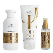 Набор для ухода за волосами Oil Reflections Bundle WELLA