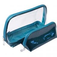 Набор косметичек серия "Северное сияние" DEWAL BEAUTY