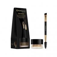 Кремовый пигмент для бровей насыщенный цвет Grandeza Ninelle