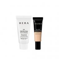 Миниатюра Black Foundation + Миниатюра UV Protector Multi-Defense Hera