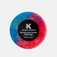 Мыло твердое с люфой с маслами апельсина и мандарина, розово-голубой 180 KHOMEY COSMETICS