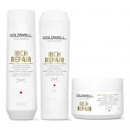 Набор Dualsenses Rich Repair: Шампунь + Кондиционер + Маска Goldwell