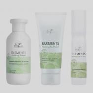 Набор Elements Renewing Bundle: Шампунь + Кондиционер + Несмываемый кондиционер Wella Professionals