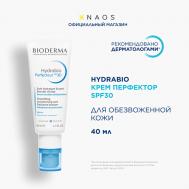 Солнцезащитный Перфектор крем для обезвоженной кожи лица SPF 30 Hydrabio 40 Bioderma