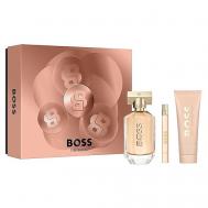 Парфюмерный набор The Scent For Her: Парфюмерная вода + Миниатюра + Лосьон для тела BOSS
