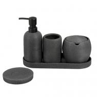 Набор аксессуаров для ванной комнаты и туалета "Sandy" DENEZO