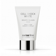 Легкая маска для лица с эффектом сияния Cell Shock White 75 Swiss Line