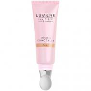 Увлажняющий и подсвечивающий консилер Invisible Illumination Serum in Concealer Lumene