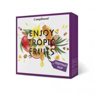 Подарочный набор женский Гель для душа + Гамаж для лица №1400 Enjoy Tropic Fruits Compliment