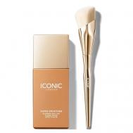 Набор для лица Super Smoother Blurring Тональный крем+Кисть ICONIC LONDON