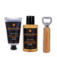 Подарочный набор Men`s Collection: Гель для душа + Бальзам после бритья + Открывалка ACCENTRA