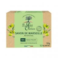 Мыло для тела твердое марсельское с маслом Оливы Savon De Marseille LE PETIT OLIVIER