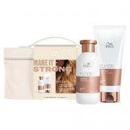 Набор для ухода за волосами Make it Strong Fusion WELLA