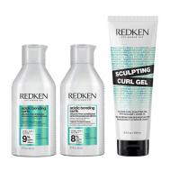 Набор Acidic Bonding Curls Bundle: шампунь + кондиционер + гель для укладки Redken