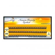 Ресницы пучки "Ласточкин хвост 20D" NESURABEAUTY